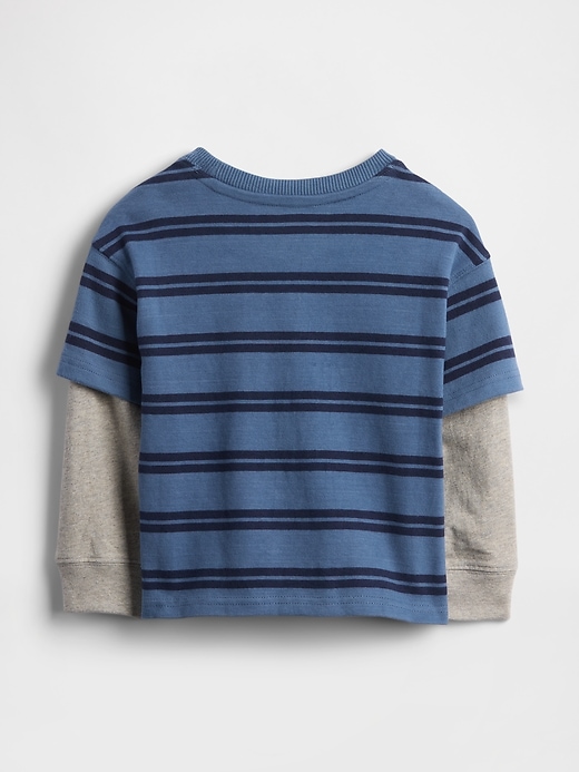 t-shirt épais 2 en 1 pour bébé et enfant