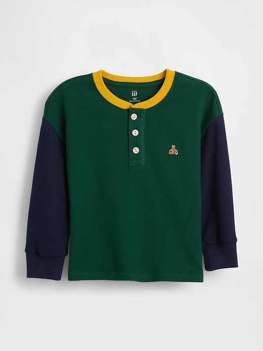 t-shirt henley pour bébé et tout-petit