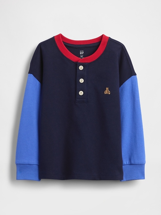 t-shirt henley pour bébé et tout-petit