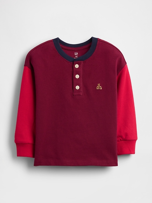 t-shirt henley pour bébé et tout-petit