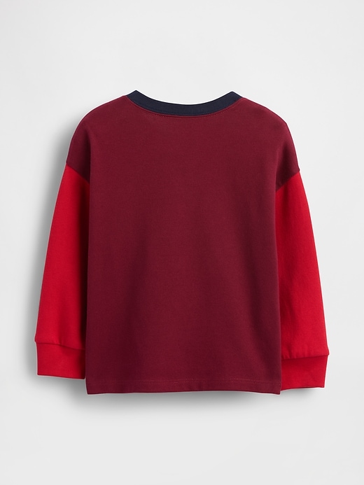 t-shirt henley pour bébé et tout-petit