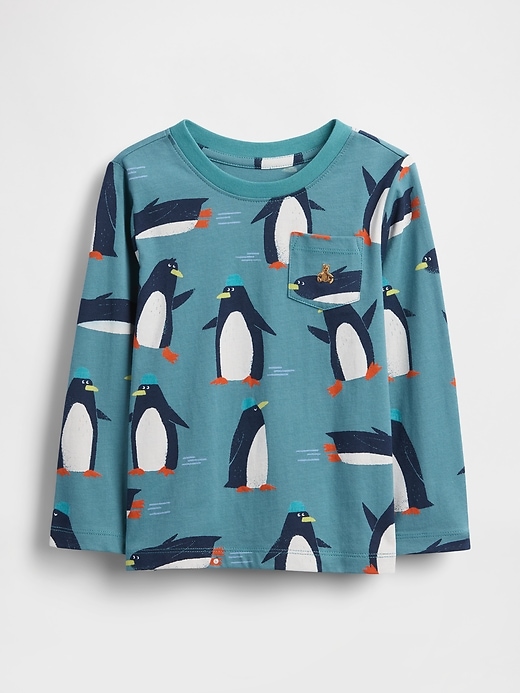 t-shirt à poche pour bébé et tout-petit à assortir