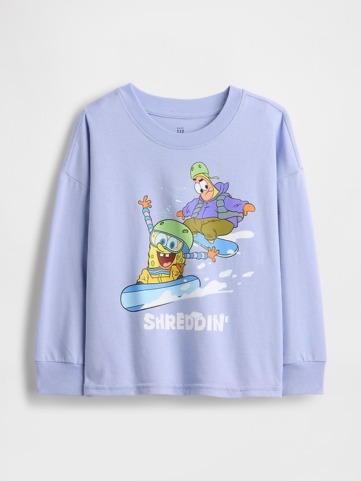 t-shirt à logo graphique bob léponge pour bébés et tout-petits